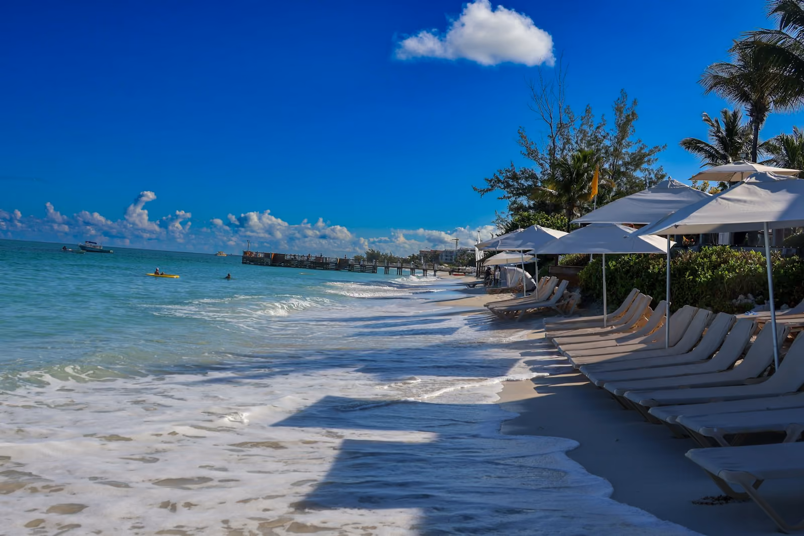 Vy över Turks & Caicos