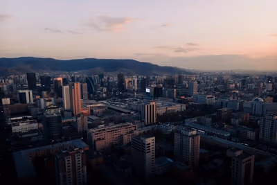 Flyg till Ulaanbaatar, Mongoliet