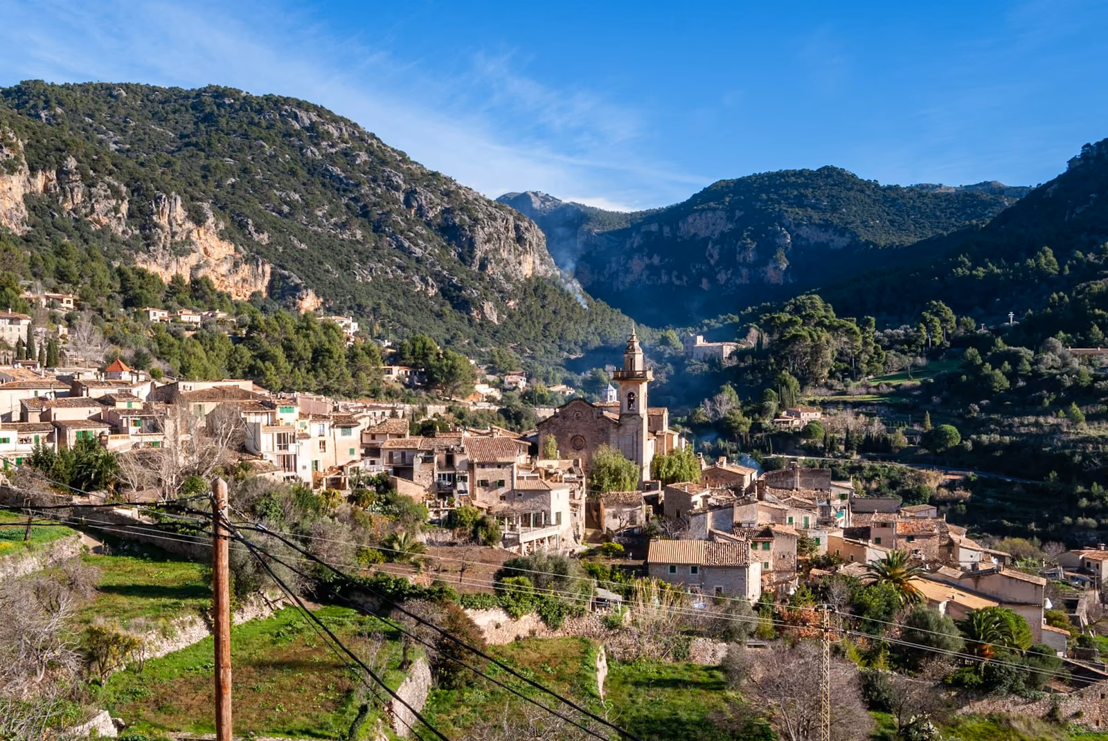 Vy över Valldemossa