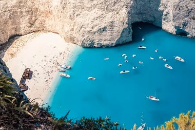 Flyg till Zakynthos, Grekland