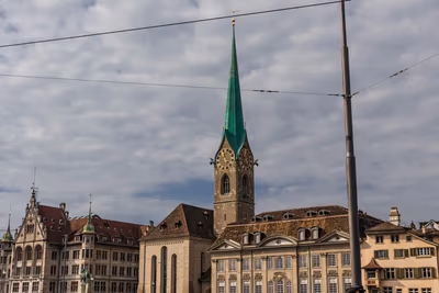 Flyg till Zürich, Schweiz