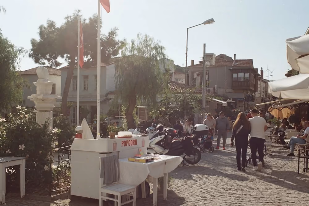 Vy över Alaçatı
