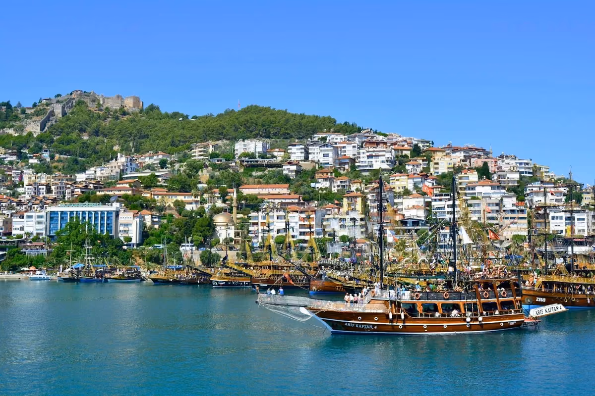 Vy över Alanya