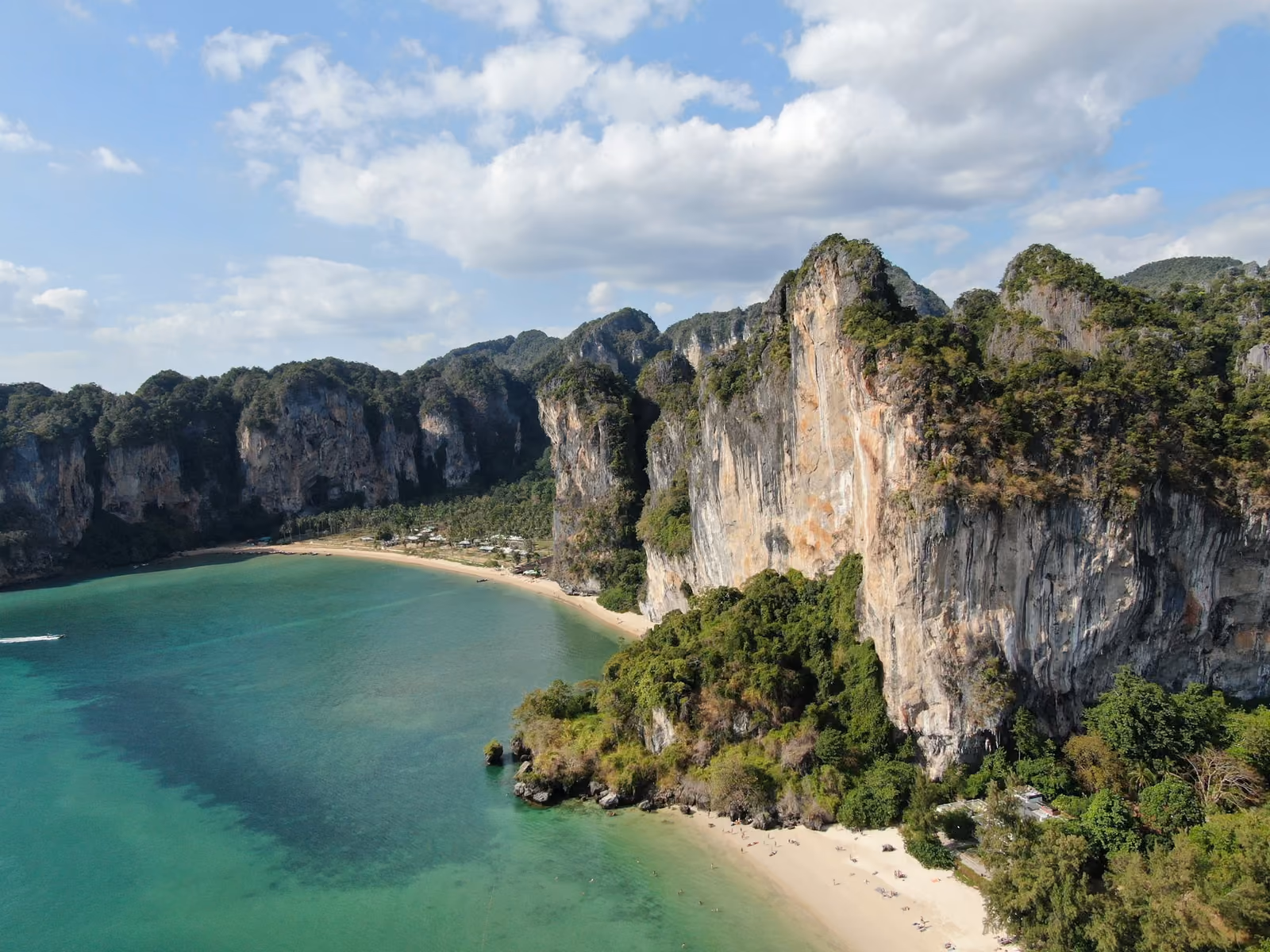 Vy över Ao Nang