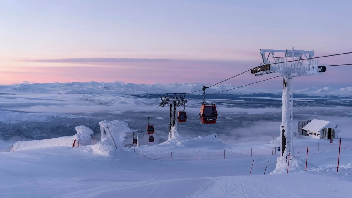 Vy över Åre