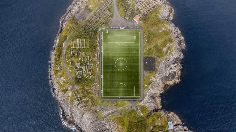 Vy över Bodø