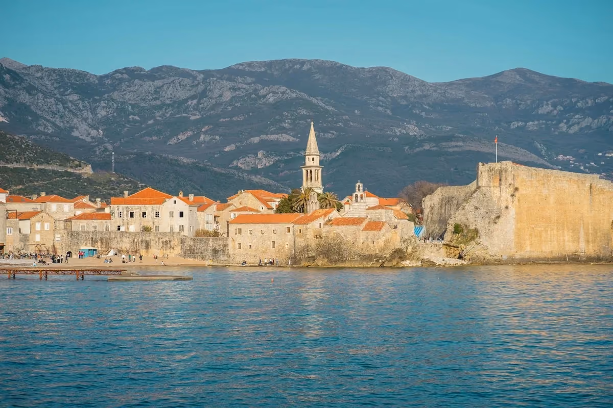 Vy över Budva