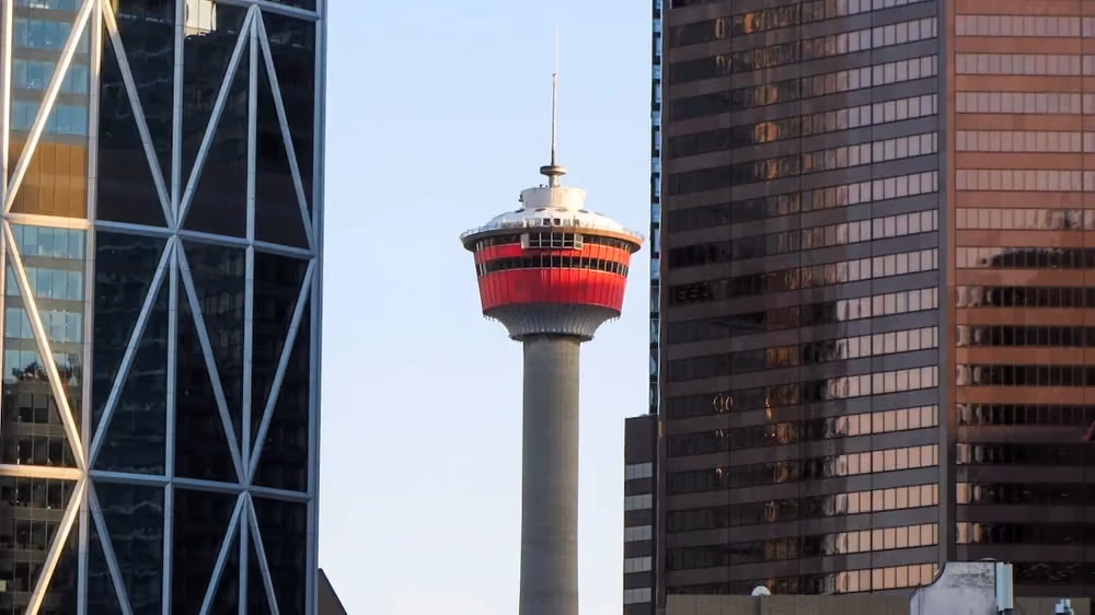 Vy över Calgary