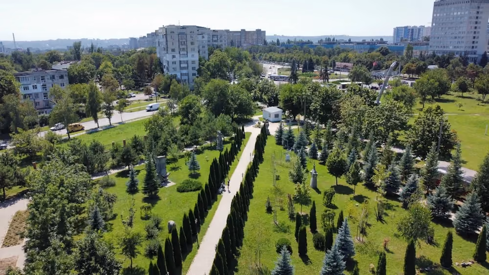 Vy över Chișinău