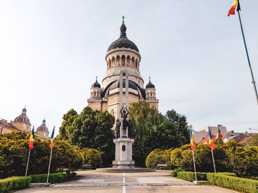 Vy över Cluj-Napoca