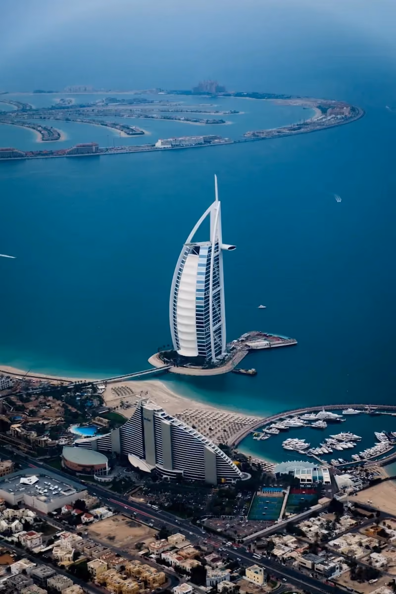 Vy över Doha