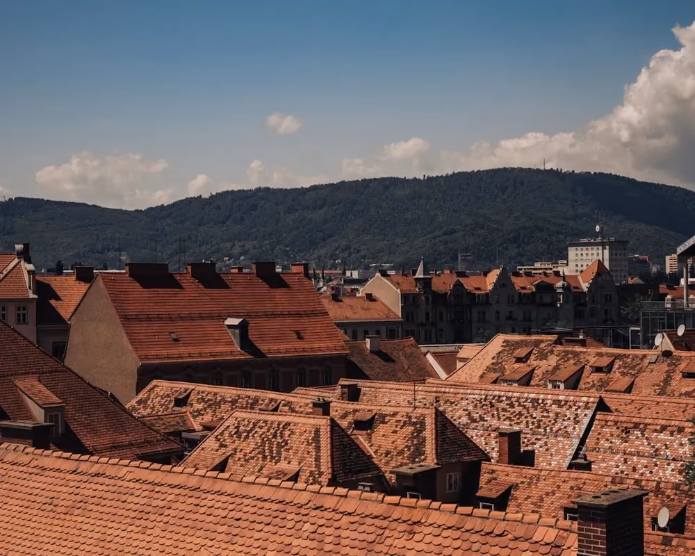Vy över Graz