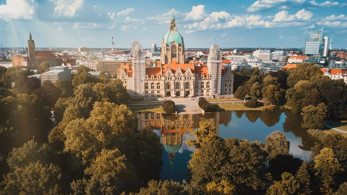 Vy över Hannover