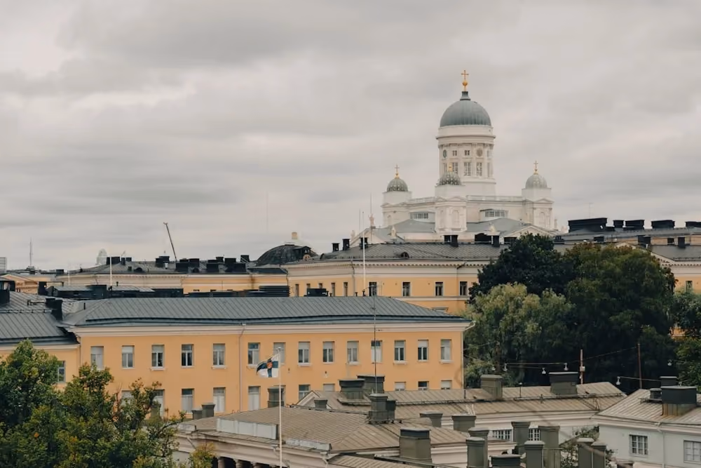 Vy över Helsingfors