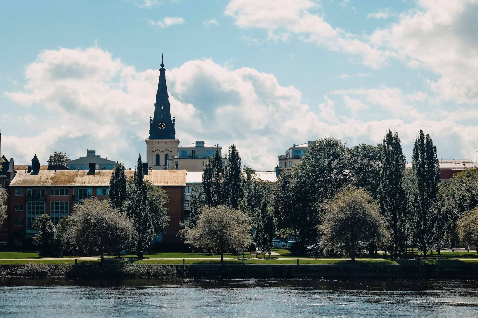 Vy över Karlstad
