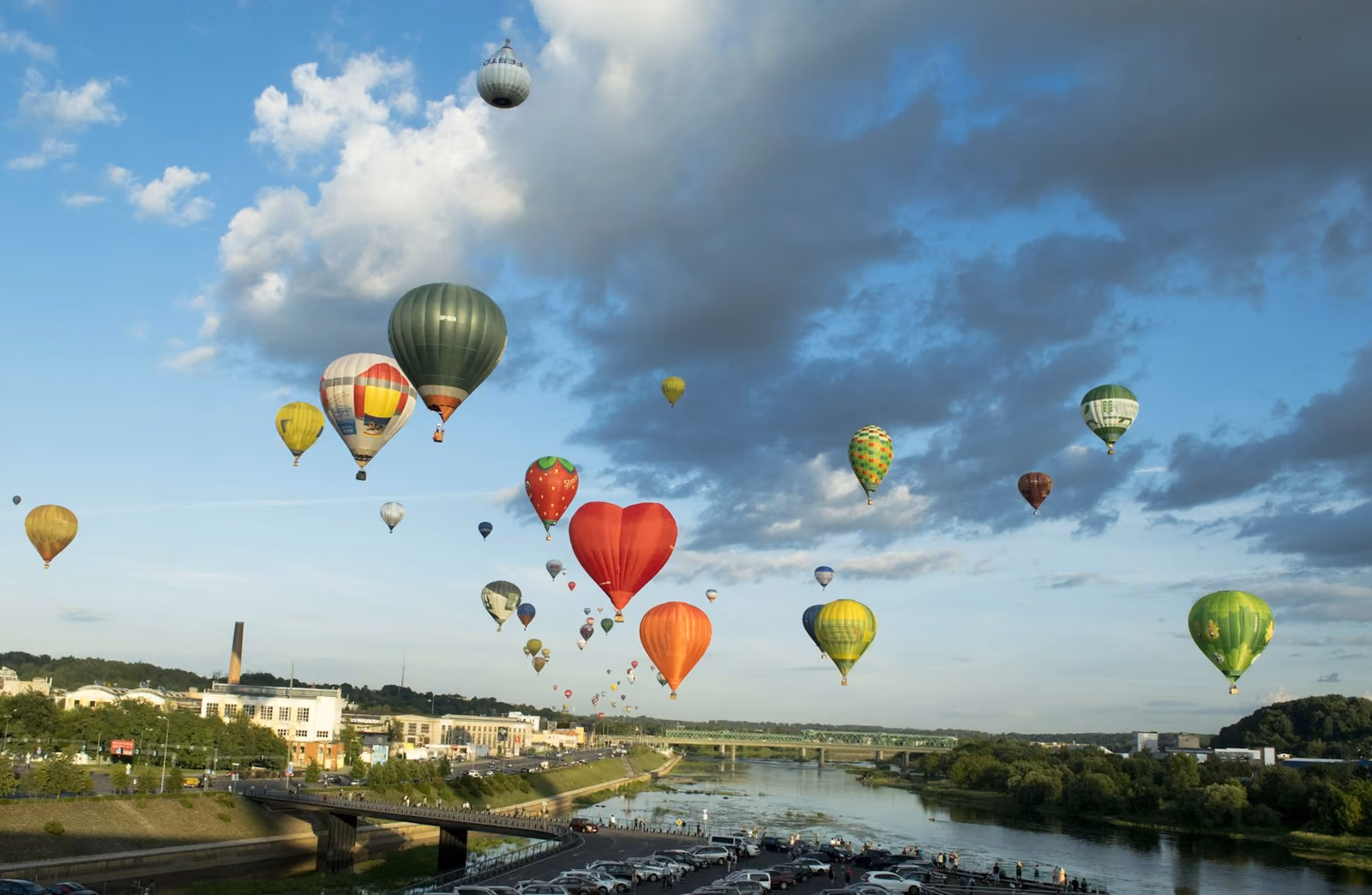Vy över Kaunas