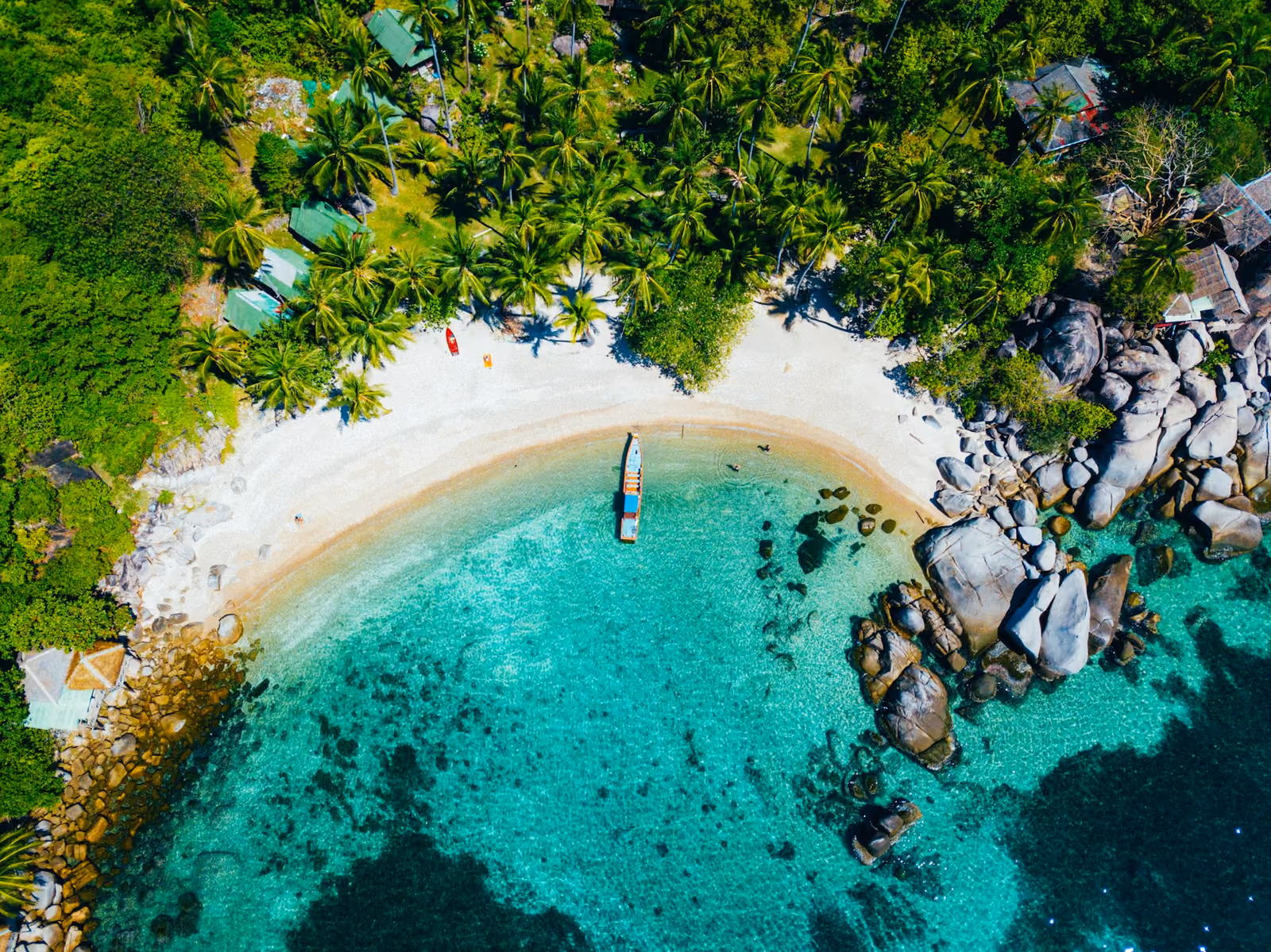 Vy över Koh Phangan