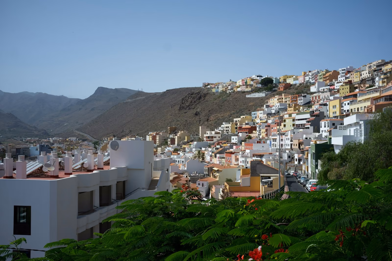Vy över La Gomera
