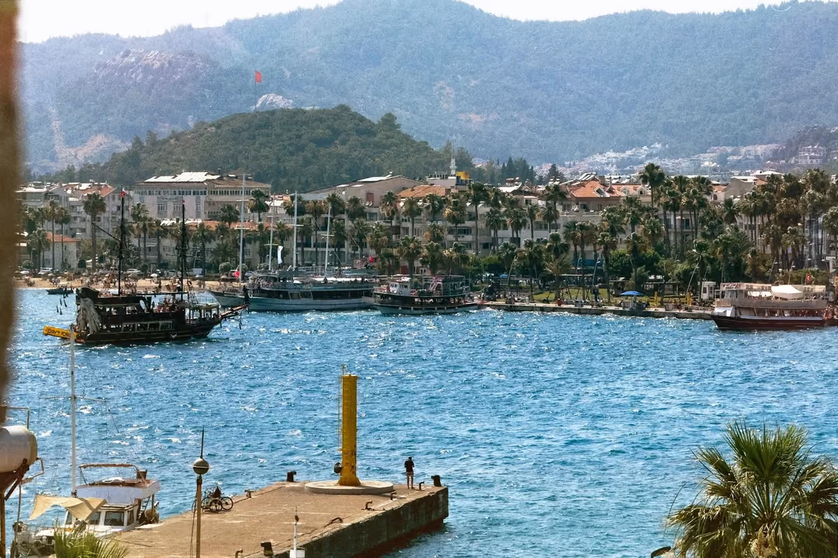 Vy över Marmaris