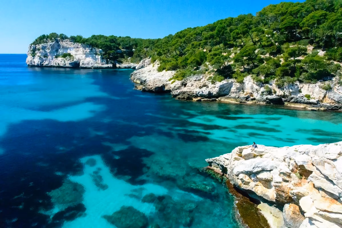 Vy över Menorca