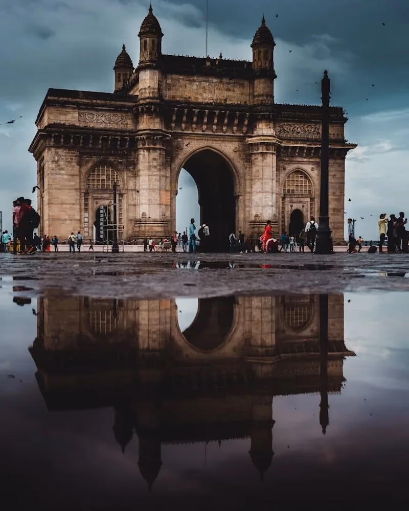 Vy över Mumbai