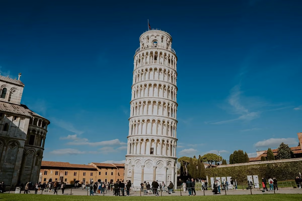 Vy över Pisa
