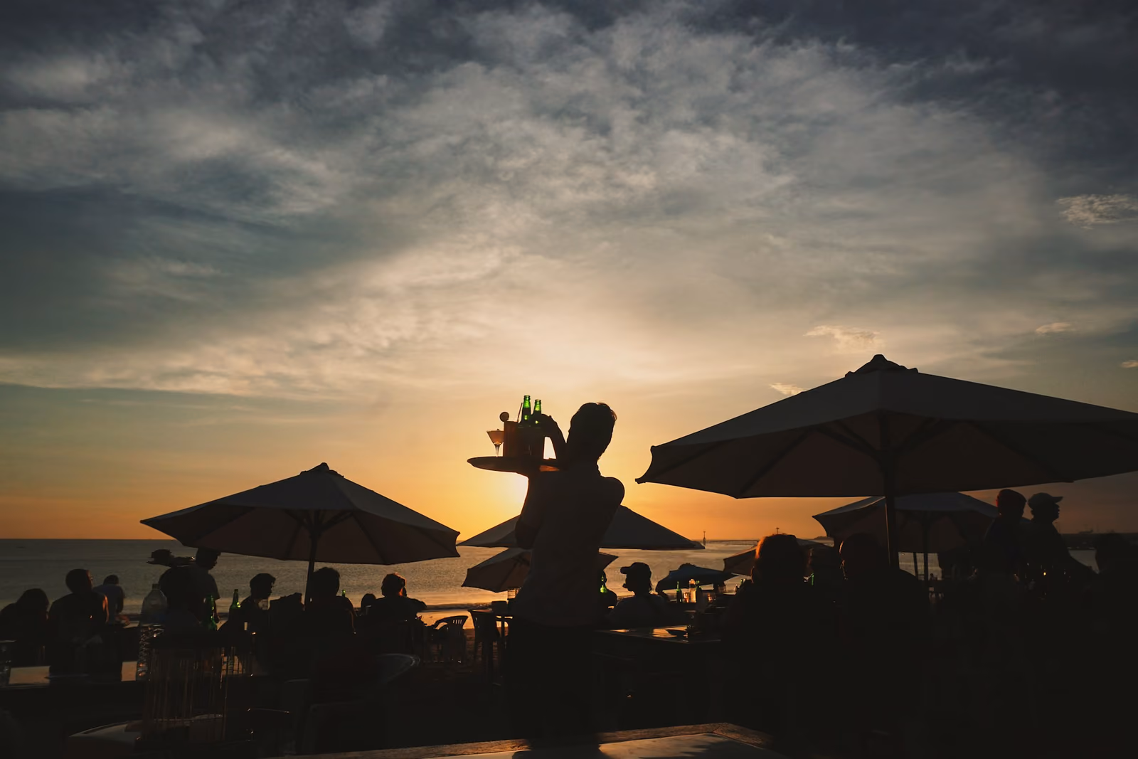 Vy över Seminyak