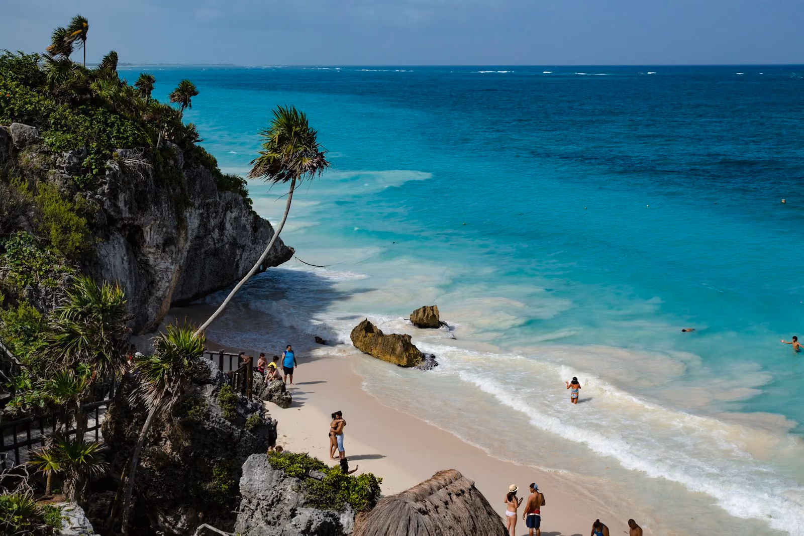 Vy över Tulum