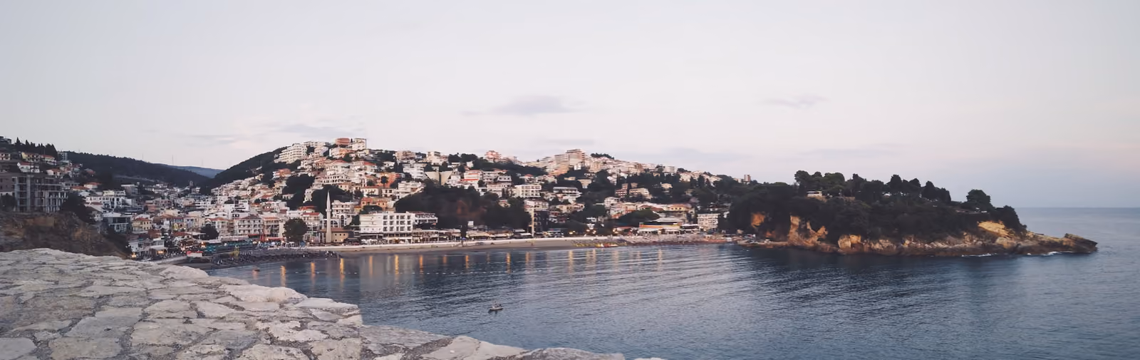 Vy över Ulcinj