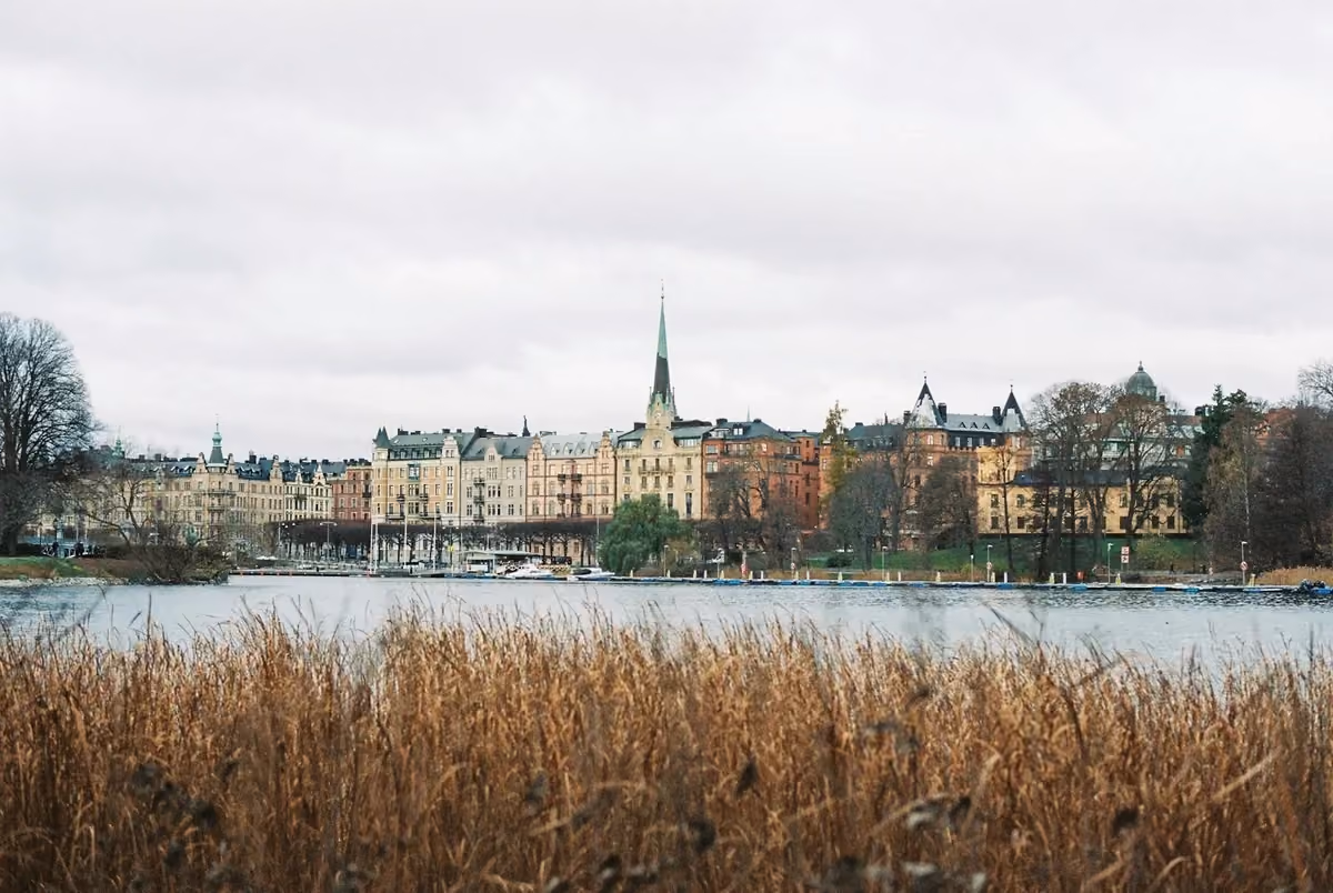 Vy över Umeå