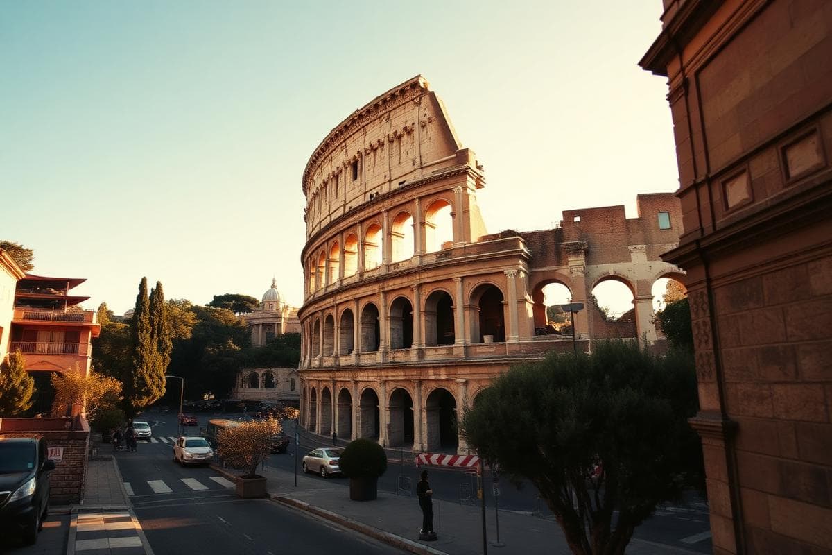Flyg till Rom, Italien